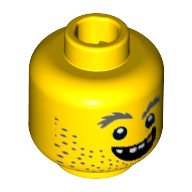 Lego hlava, žlutá (6079731)